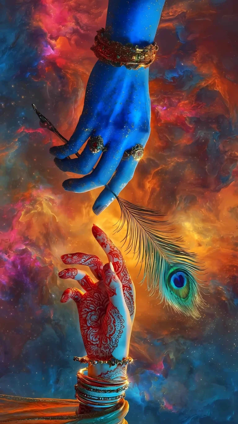 Divine Hand Beautiful Decoration Background HD Wallpaper Download