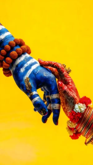 Divine Hand Decoration Image HD Free Download