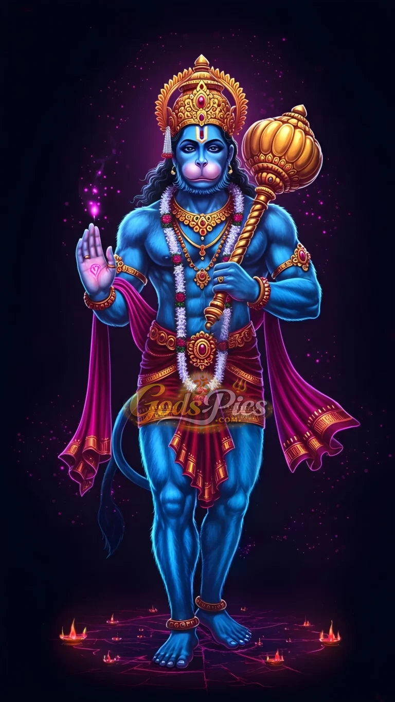 Divine Lord Hanuman Powerful HD Image Bundle – 4 High-Resolution Spiritual Images
