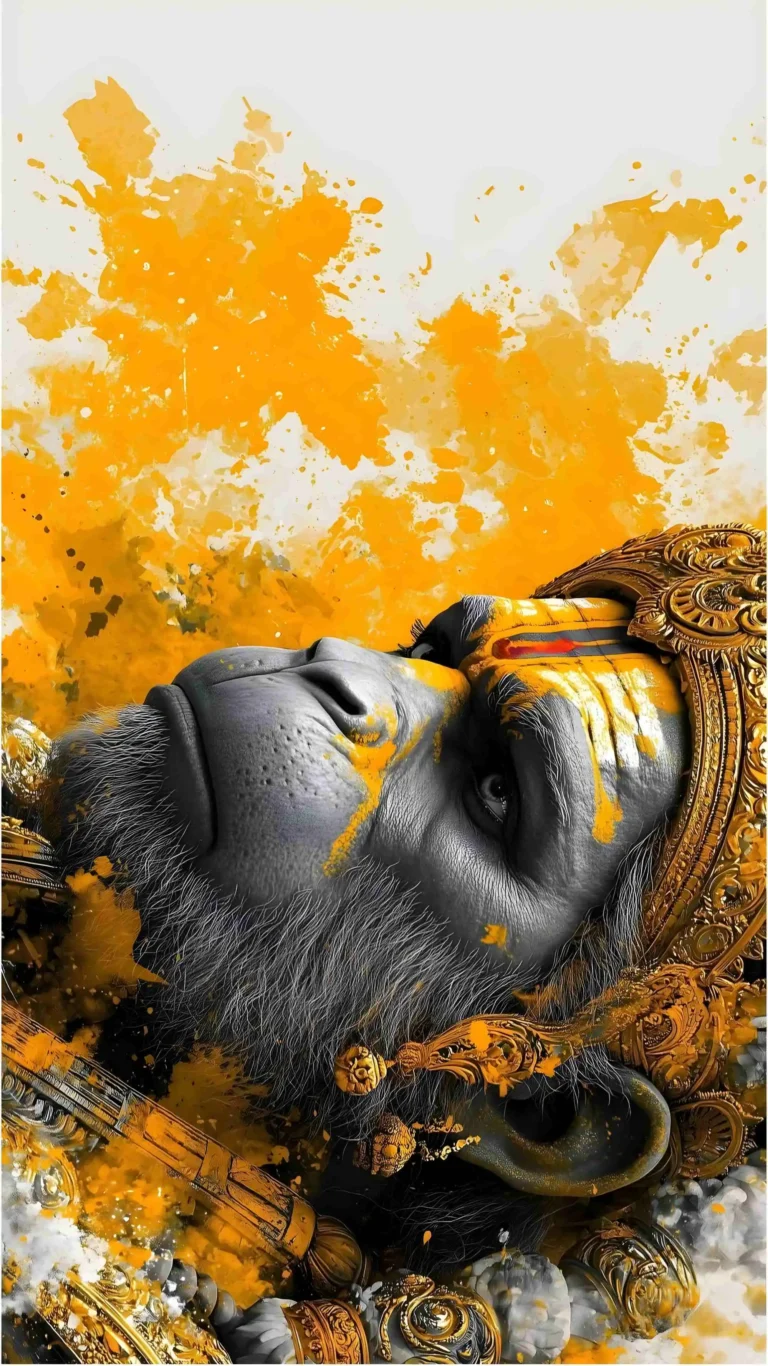 Lord Hanuman Powerful  High-Resolution Images For Computer Wallpaper