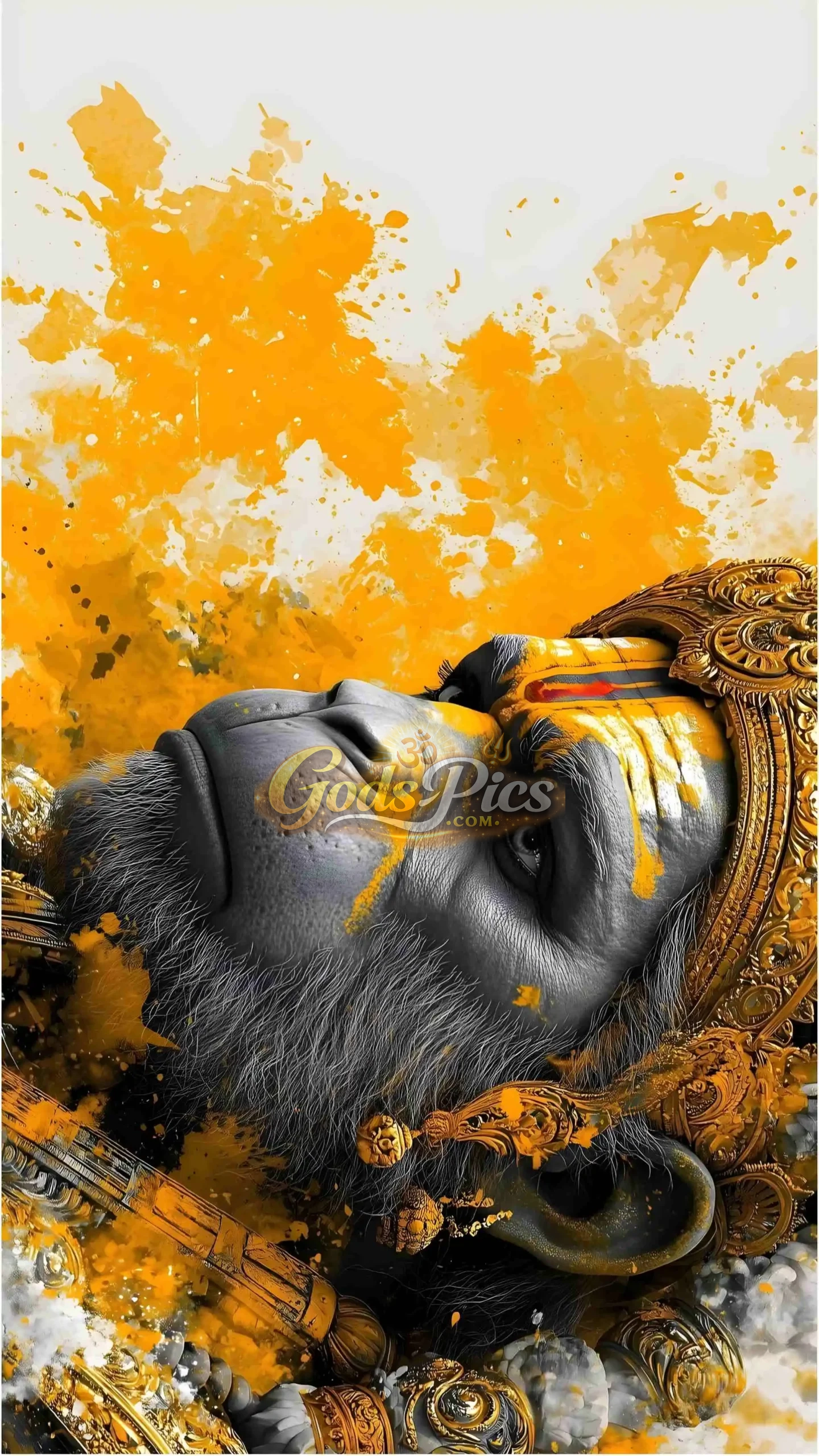 Lord Hanuman Powerful High-Resolution Images For Computer Wallpaper