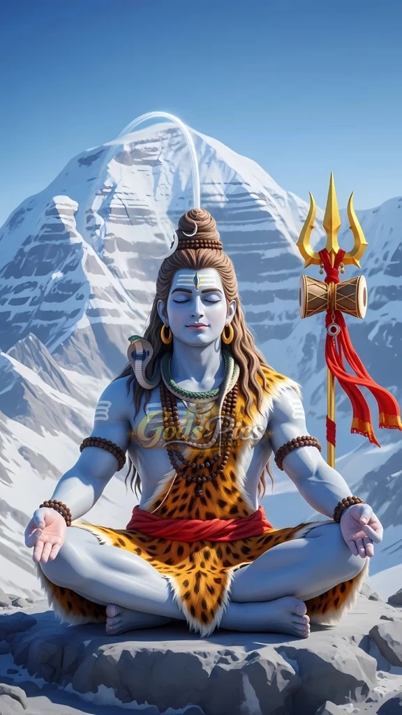 25 Best Mahadev Wallpapers HD Download 2026 84 Lord Shiva in Deep Meditation on Mount Kailash (5 Images)