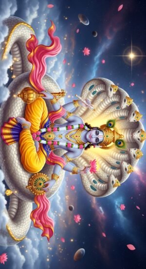 Lord Vishnu HD Wallpaper