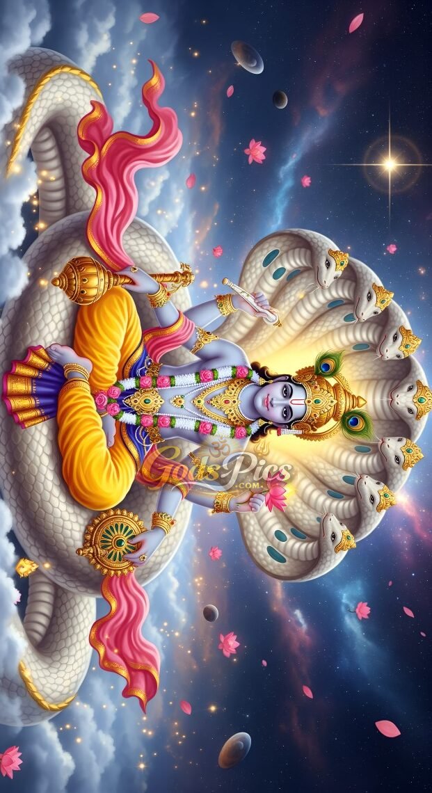 Lord Vishnu HD Wallpaper