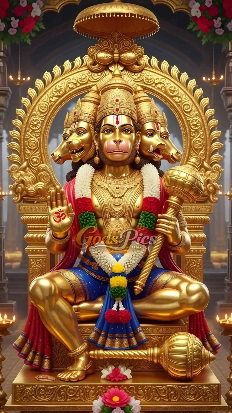 Panchmukhi Hanuman ji High-Resolution 3 Set Images