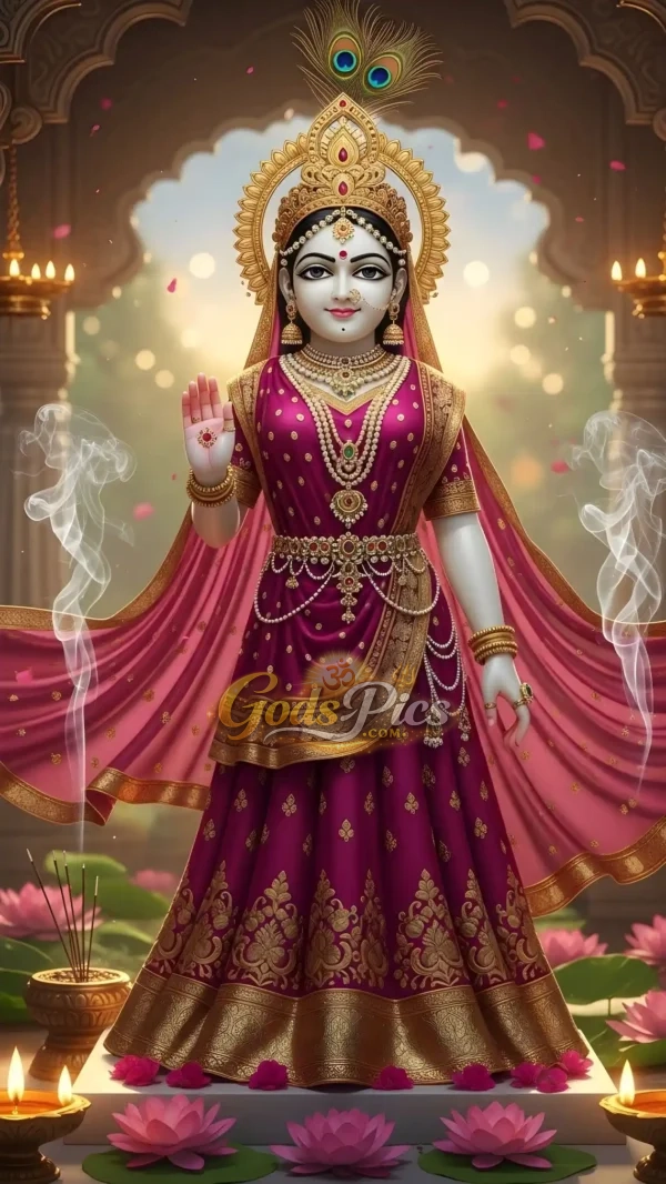 Radha Rani Photos ZIP 3 IMAGEโ Premium Spiritual Digital Art - Gods Pics