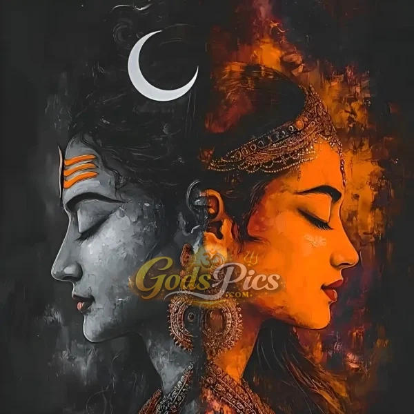 Shiva Parvati Mobile Wallpaper