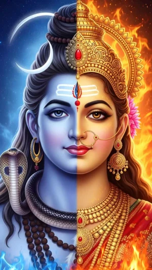 Shiva Parvati Ji HD Wallpaper