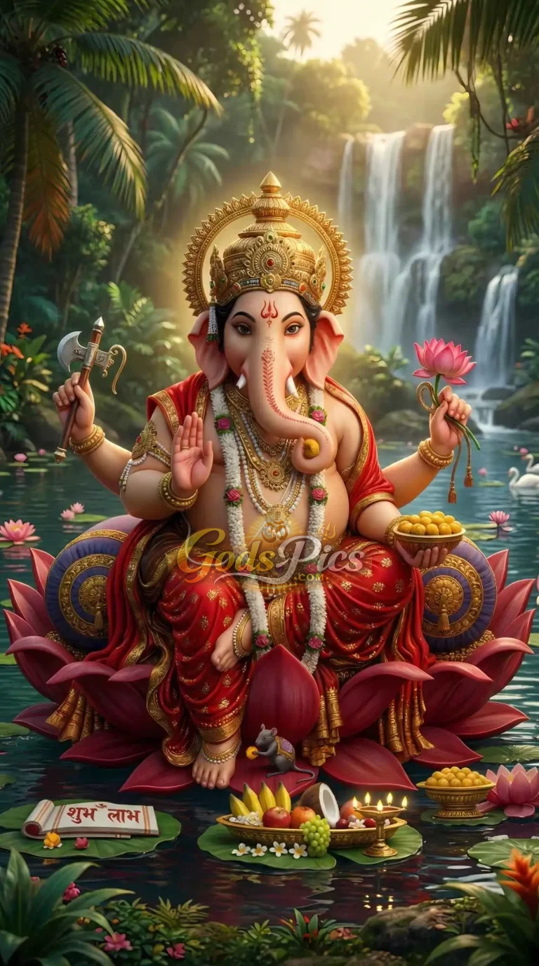 Lord Ganesha Ji HD Wallpaper (3 Set Image)