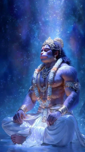 Lord Hanuman Powerful Full HD Wallpaper