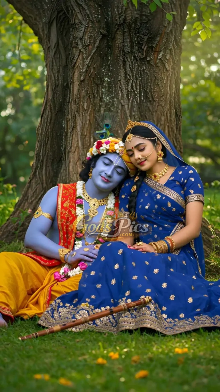 Radha Krishna Divine Love HD Image