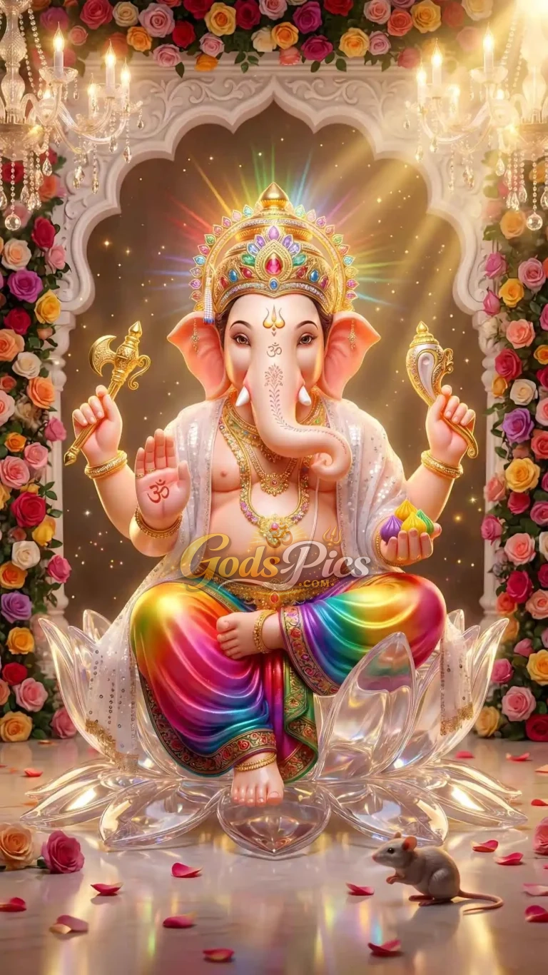 Lord Ganesha Full HD Wallpaper (4 Set Image)