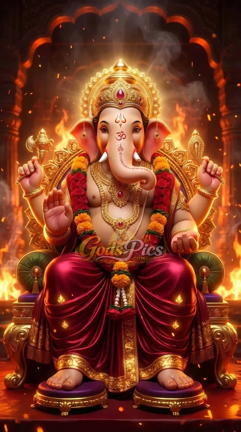 Lord Ganesha Full HD Wallpaper (3 Set Image)