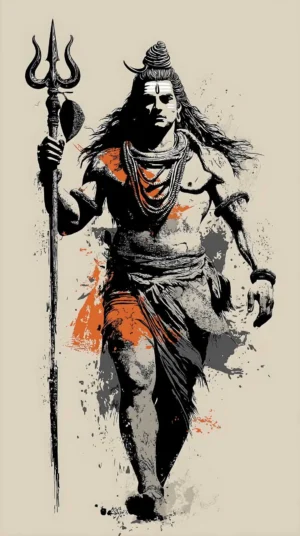 Lord Shiva Full HD Printing Wallpaper