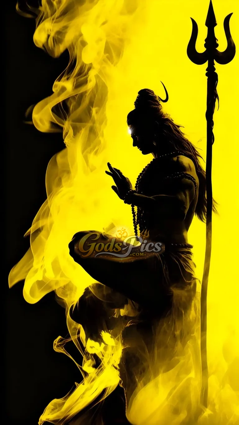 Divine Lord Shiva – Digital Artwork By Gods Pics