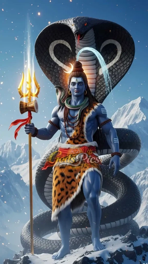 25 Best Mahadev Wallpapers HD Download 2026 10 Lord Shiva in Stand Pose HD Mobile Wallpaper By Gods Pics