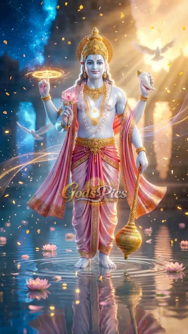 Lord Vishnu Powerful High-Resolution Images