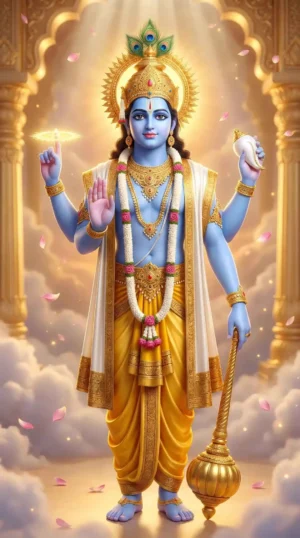 Lord Vishnu HD Image Wallpaper