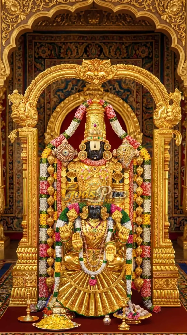 Tirupati Balaji Lord Venkateswara HD Divine Wallpaper