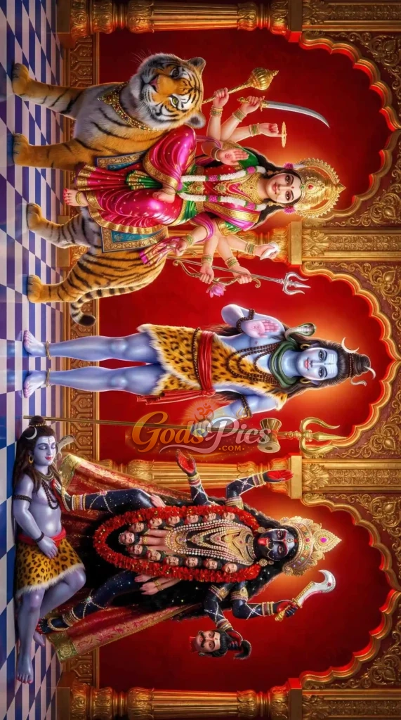 25 Best Mahadev Wallpapers HD Download 2026 74 Maa Durga Shiva Kali Divine HD Artwork | Hindu Goddess Shakti Poster | Durga Mata Tiger Wallpaper Digital Download