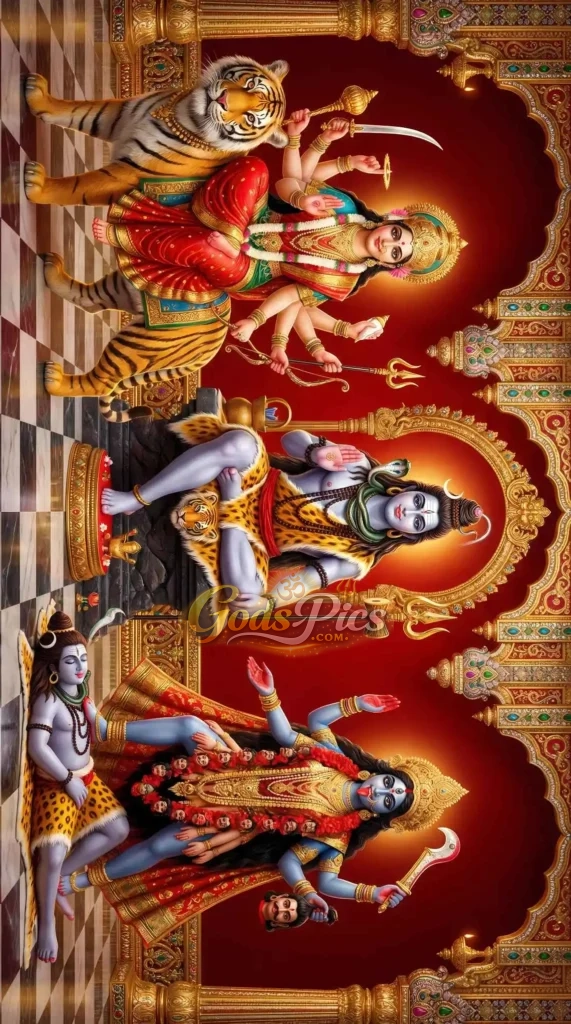25 Best Mahadev Wallpapers HD Download 2026 75 Maa Durga Shiva Kali Divine HD Artwork | Hindu Goddess Shakti Poster | Durga Mata Tiger Wallpaper Digital Download