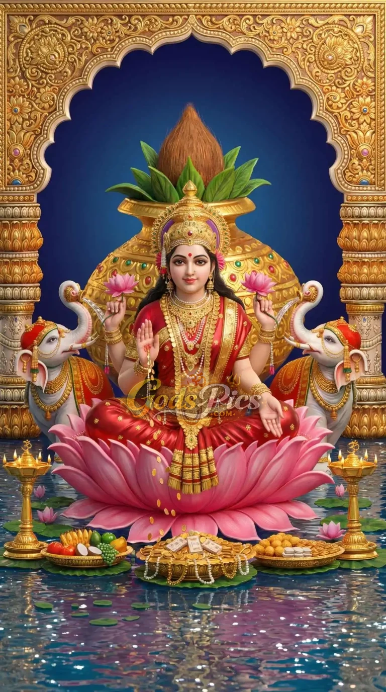 Laxmi Maa Premium Digital Wallpaper (2 Images)