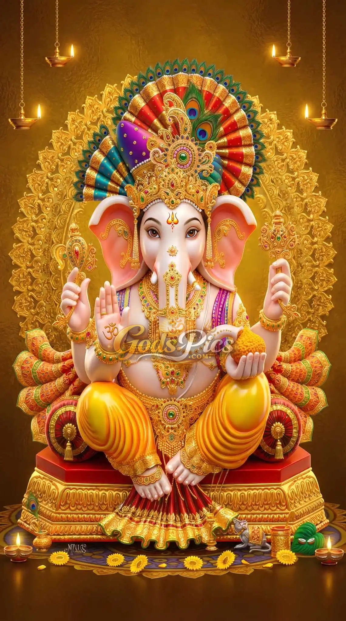 Lord Ganesha HD Wallpaper