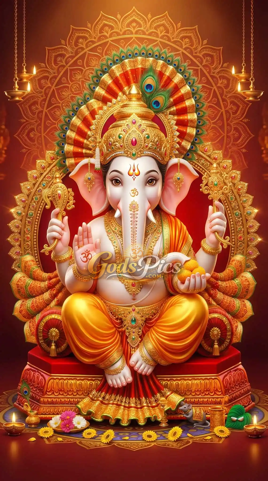 Lord Ganesha Ji HD Wallpaper (2 Images) - Image 2