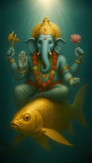 Divine Lord Ganesha HD Wallpaper