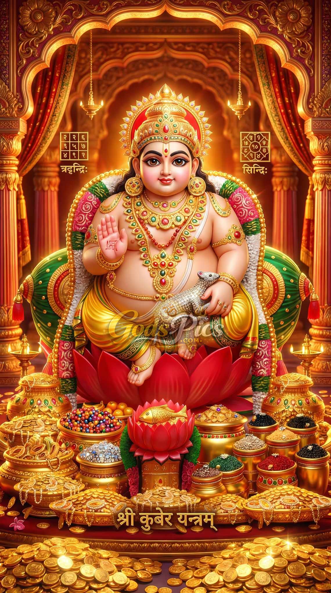Lord Kubera HD Divine Wallpaper (2 Images) - Image 2