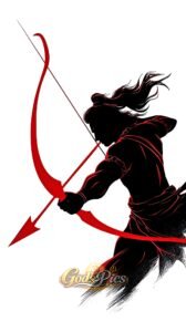 Lord Rama Bow Arrow Silhouette HD Wallpaper