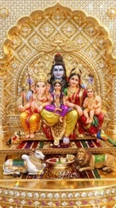 Divine Shiva Family HD Wallpaper By Gods Pics