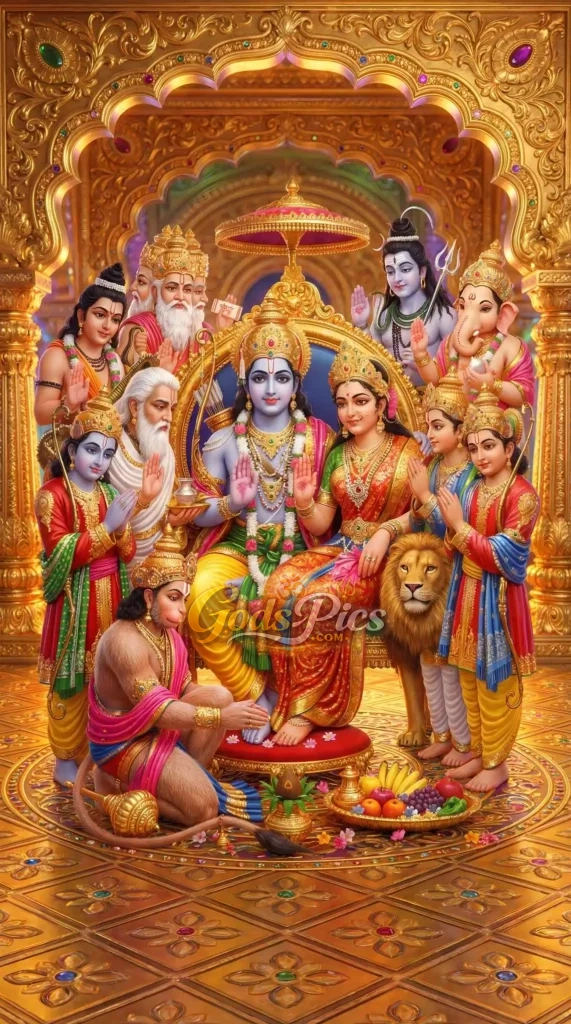 Shri Ram Darbar HD Wallpapar