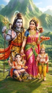 Lord Shiva Family Full HD Wallpaper Lord Shiv HD Wallpaper