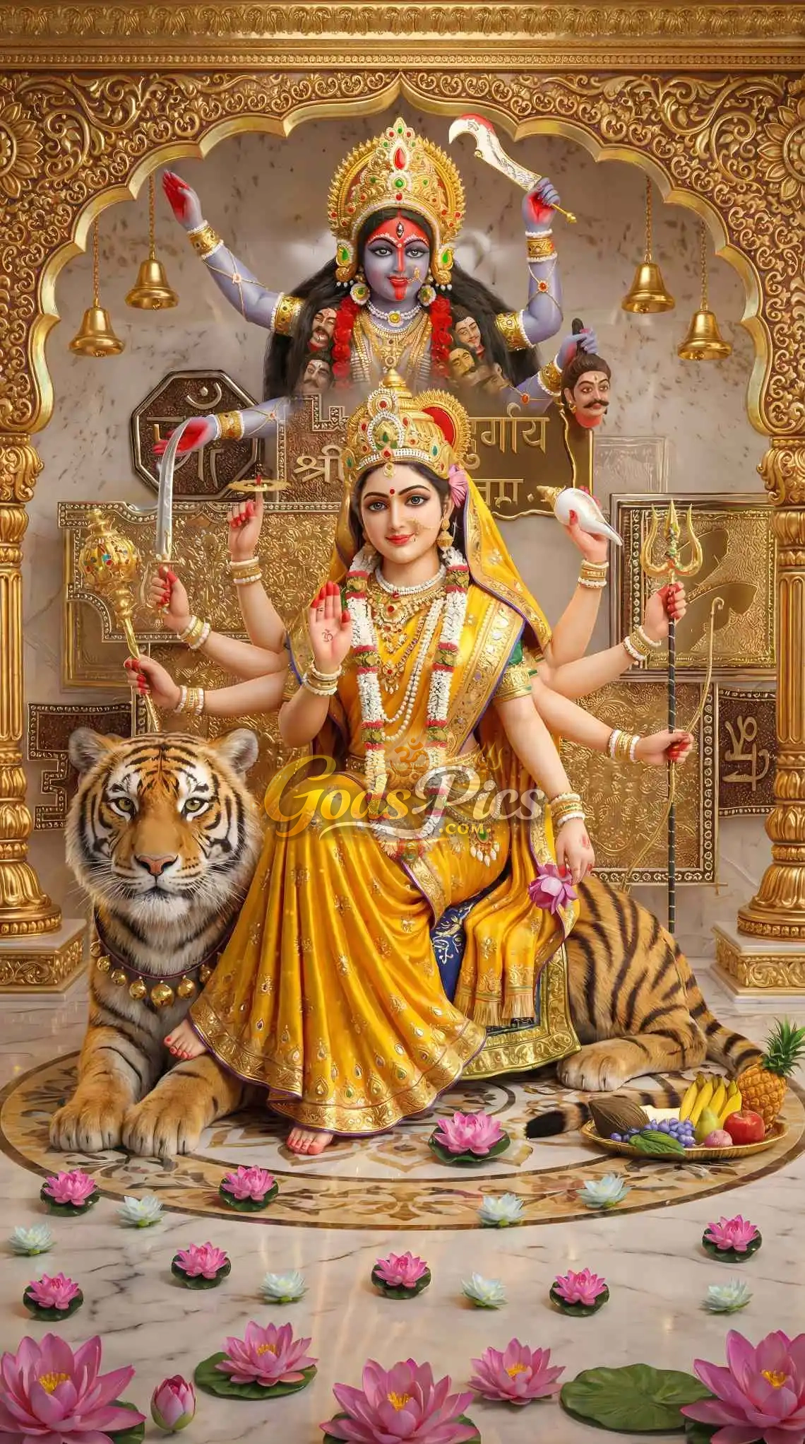 Maa Durga And Kali Divine HD Artwork Wallpaper Download (2 Images) 2 Maa Durga And Kali Divine HD Artwork Wallpaper Download (2 Images) - Image 2