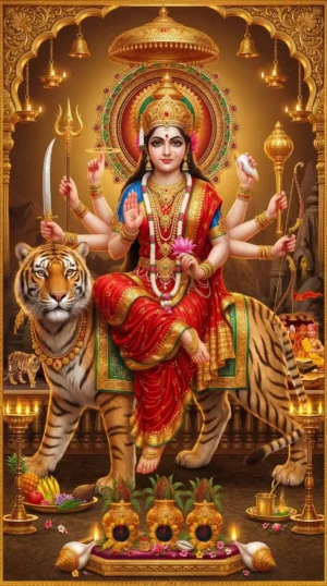 Home 10 Maa Durga Best 4K HD Divine Wallpaper Download