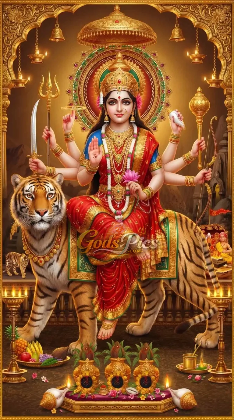 Maa Durga Best 4K HD Divine Wallpaper Download