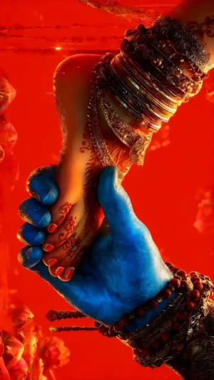 Home 9 Divine Shiv Parvati Hand Holding Background HD Wallpaper Download