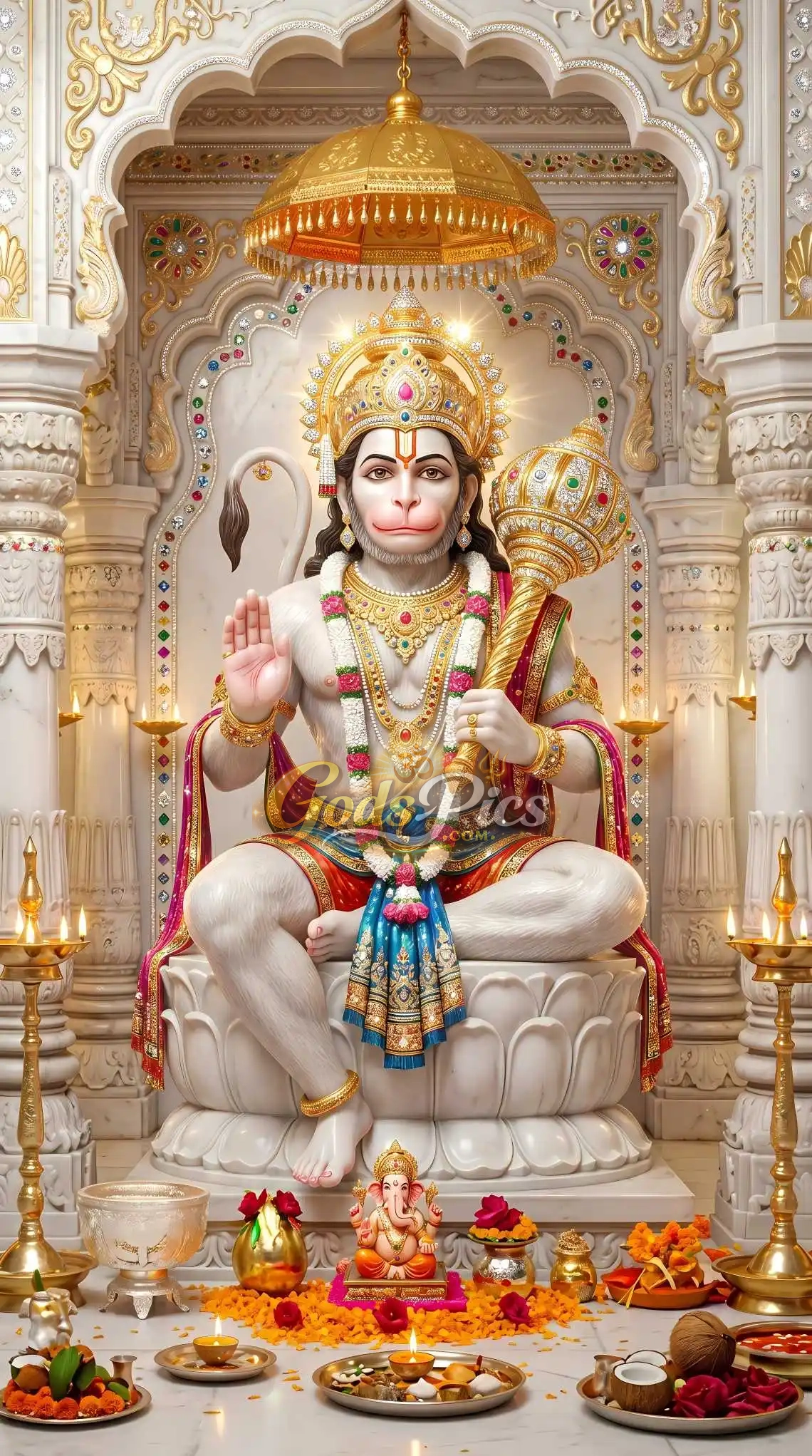 Lord Hanuman Powerful Marble Full HD Wallpaper 1 Lord Hanuman Powerful Marble Full HD Wallpaper