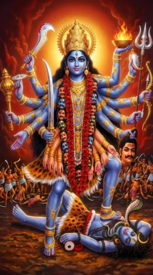 Home 80 Maa Kali Fierce Divine Warrior HD Wallpaper Maa Kali HD Wallpaper, Mahakali Image, Kali Mata Photo, Hindu Goddess Wallpaper, Fierce Goddess Art, Spiritual HD Image, Kali Puja Wallpaper, Divine Warrior Artwork, Hindu Devotional Poster, Religious Digital Download, Mahakali Poster HD, Goddess Kali Art, Bhakti Wallpaper