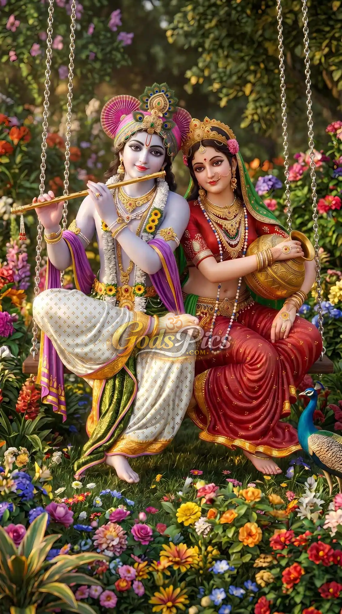 Lord Krishna And Radha Divine Love Beautiful Wallpapers (2 Images) 1 Lord Krishna And Radha Divine Love Beautiful Wallpapers