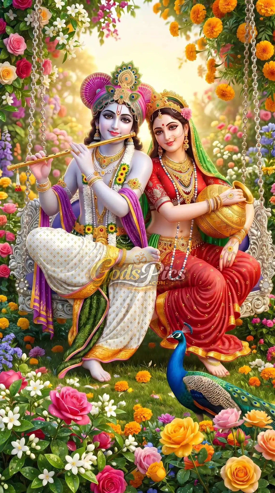Lord Krishna And Radha Divine Love Beautiful Wallpapers (2 Images) 2 Lord Krishna And Radha Divine Love Beautiful Wallpapers