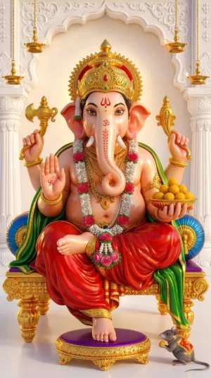 Home 52 Lord Ganesha HD Marble Theme Wallpaper By Gods Pics