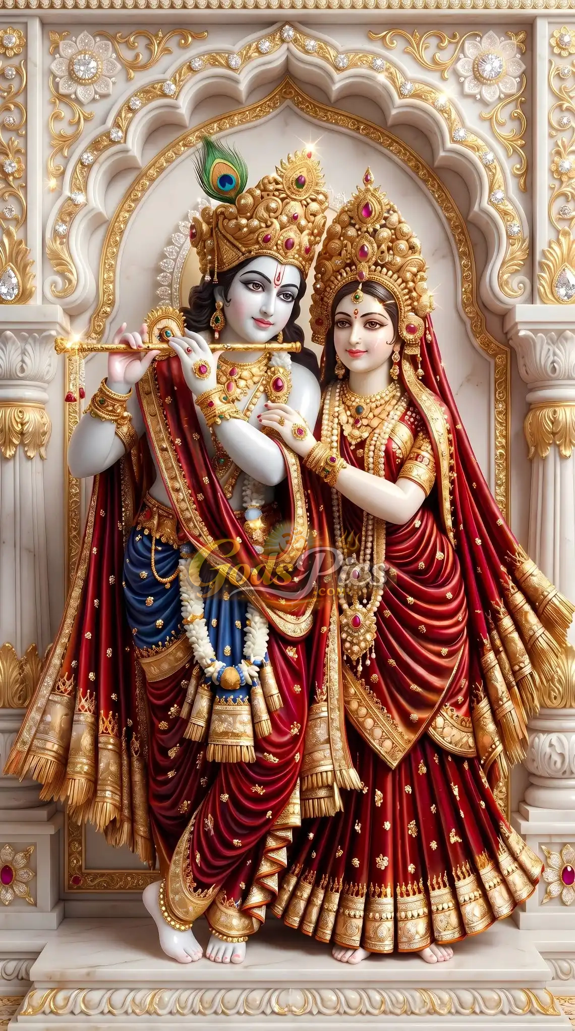 Lord Krishna And Radha Divine Love Beautiful Marble Full HD Wallpapers 1 Lord Krishna And Radha Divine Love Beautiful Marble Full HD Wallpapers