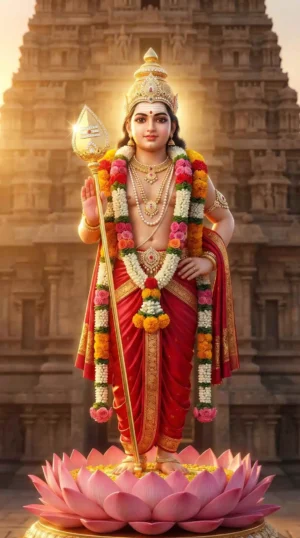 Home 1 Lord Murugan 4K HD Wallpapar Download