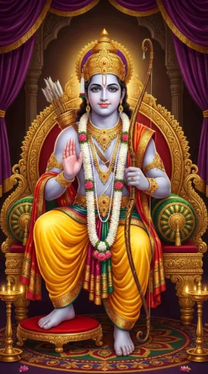 Home 4 Lord Ram Best Printing Full HD Wallpaper Download