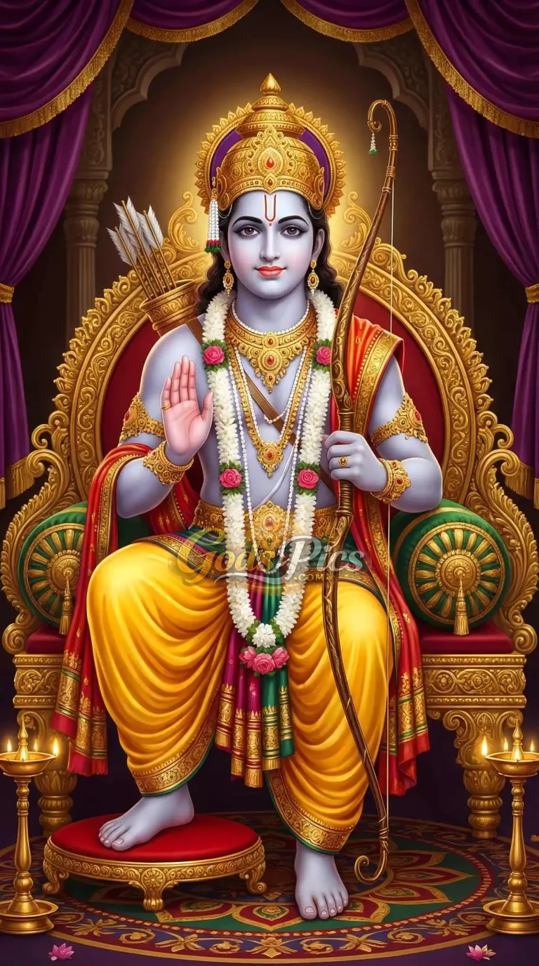 Lord Ram Best Printing Full HD Wallpaper Download