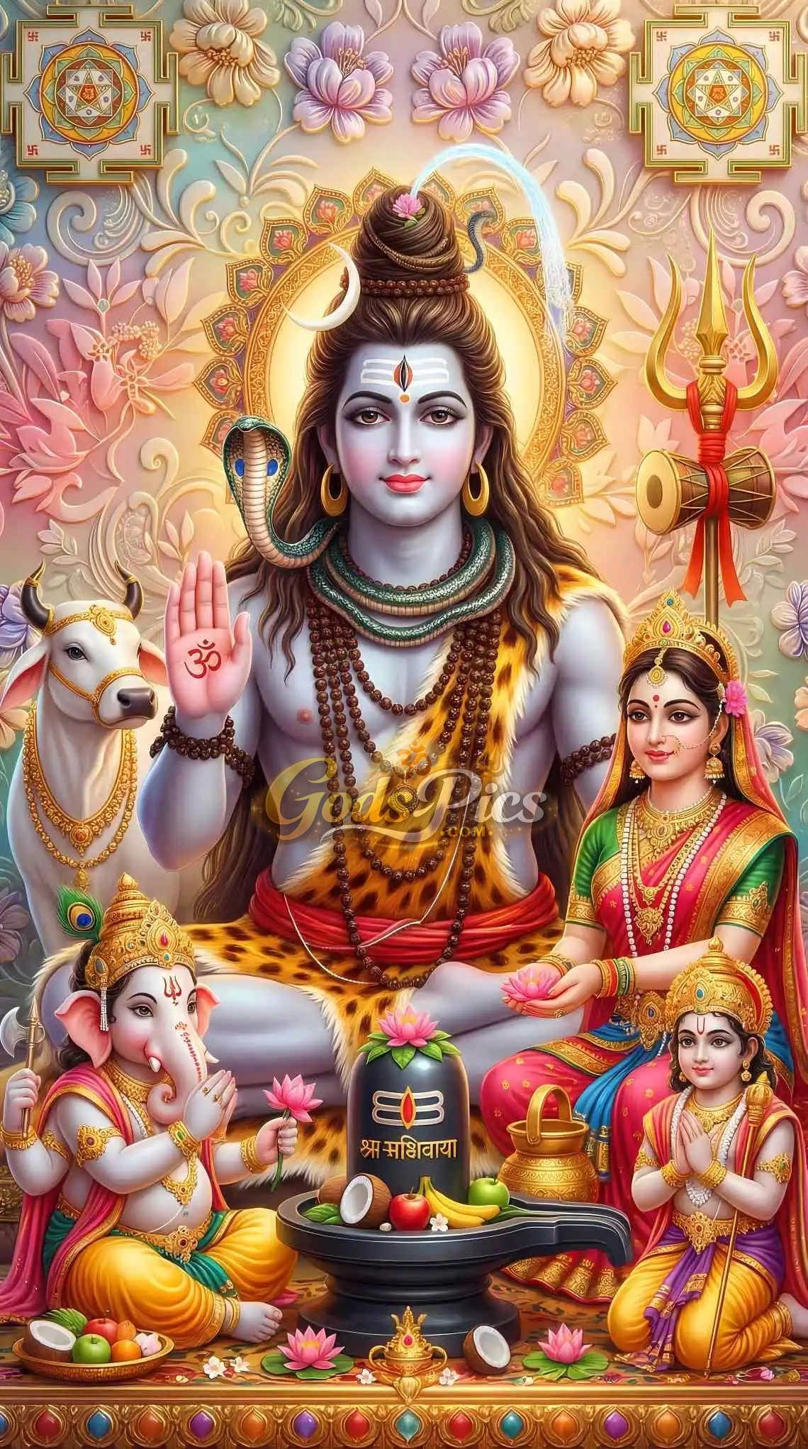 Lord Shiva Family 4K HD Wallpaper Download 1 Lord Shiva Family 4K HD Wallpaper Download Lord Shiva Family HD Wallpaper Shiv Parivar 4K Image Mahadev Parvati Ganesh Kartikeya Wallpaper Divine Shiva Family HD Photo Har Har Mahadev Family Wallpaper