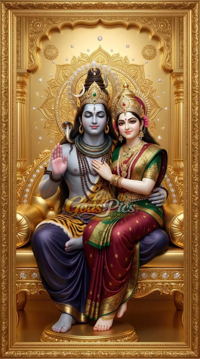 Lord Shiva And Parvati Full HD Wallpaper Download