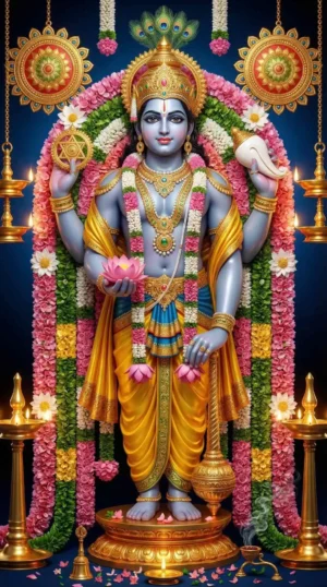 Lord Vishnu HD Wallpaper Free Download Free Gods Image Free HD Wallpaper